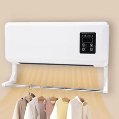 Mini Wall Mounted Air Conditioner (Heat Fan) Portable Air Conditioner Wall Mounted AC Fan with Digital Display